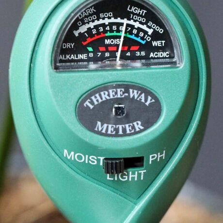 3-Way moisture light & pH meter